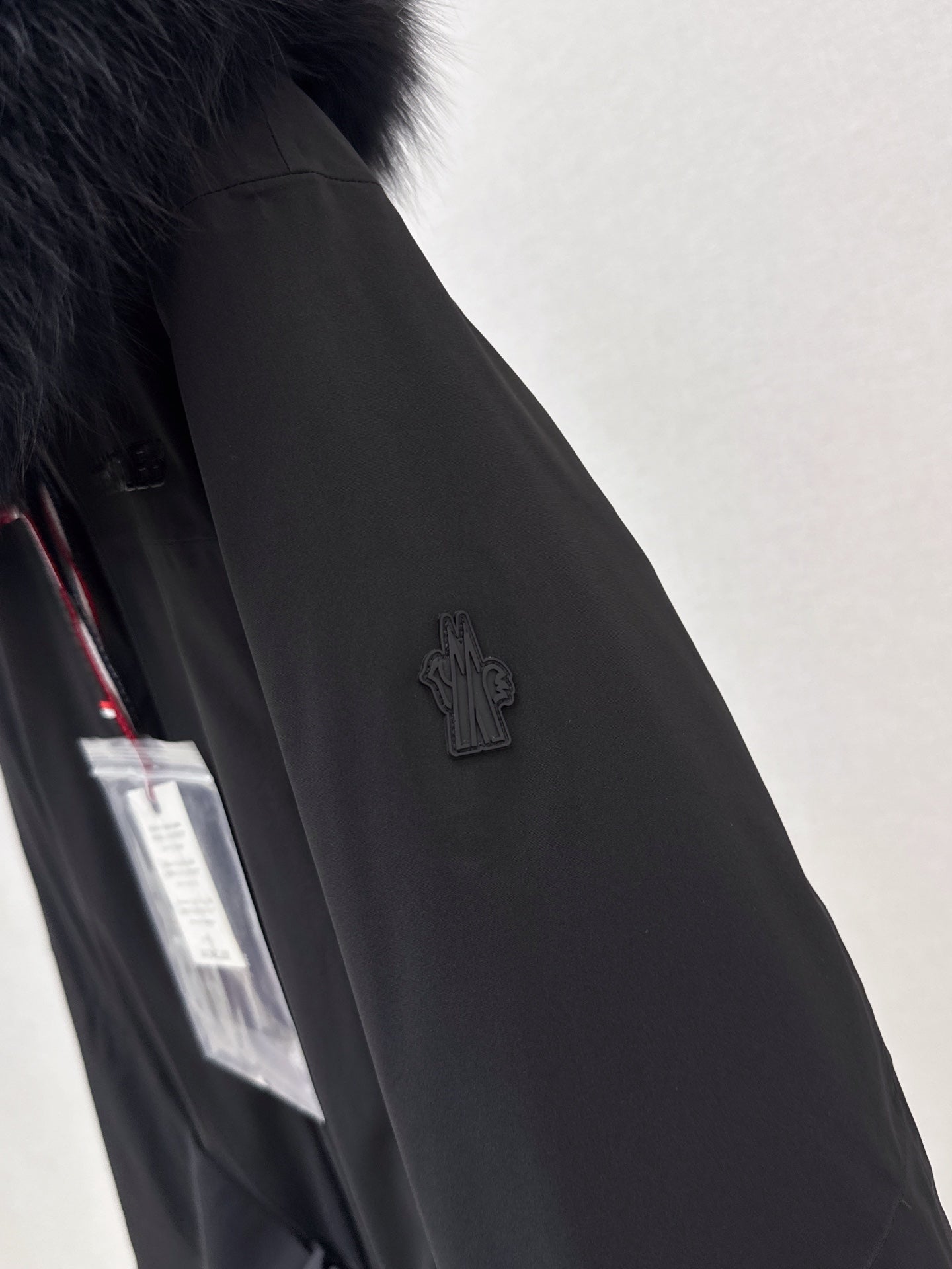 Mon 25 Short waist down ski jacket(WHITE/BLACK/PINK)
