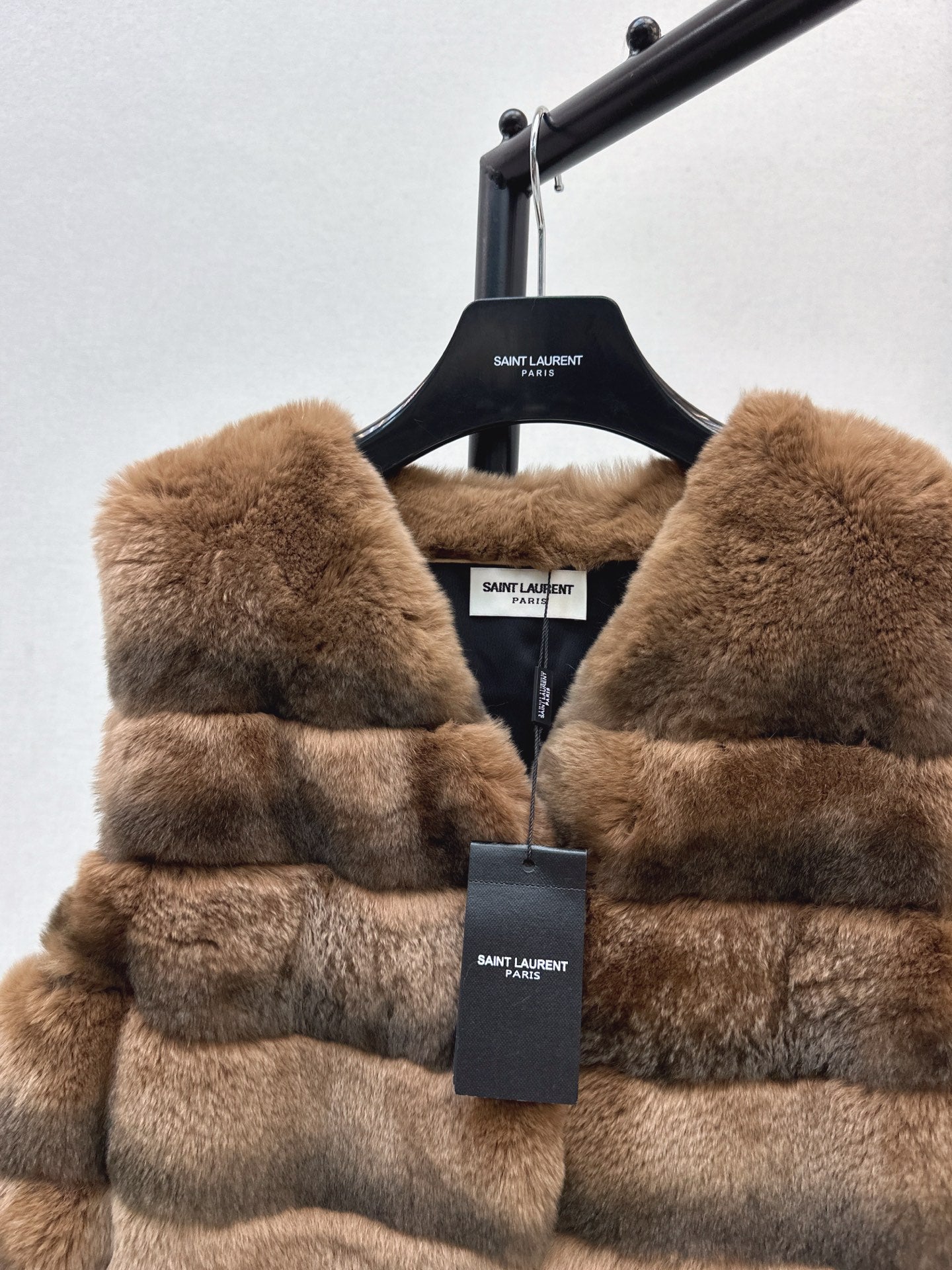 Y 25 My Neighbor Totoro Rabbit Fur Series Scarf + Vest(GRAY/BROWN/WHITE)