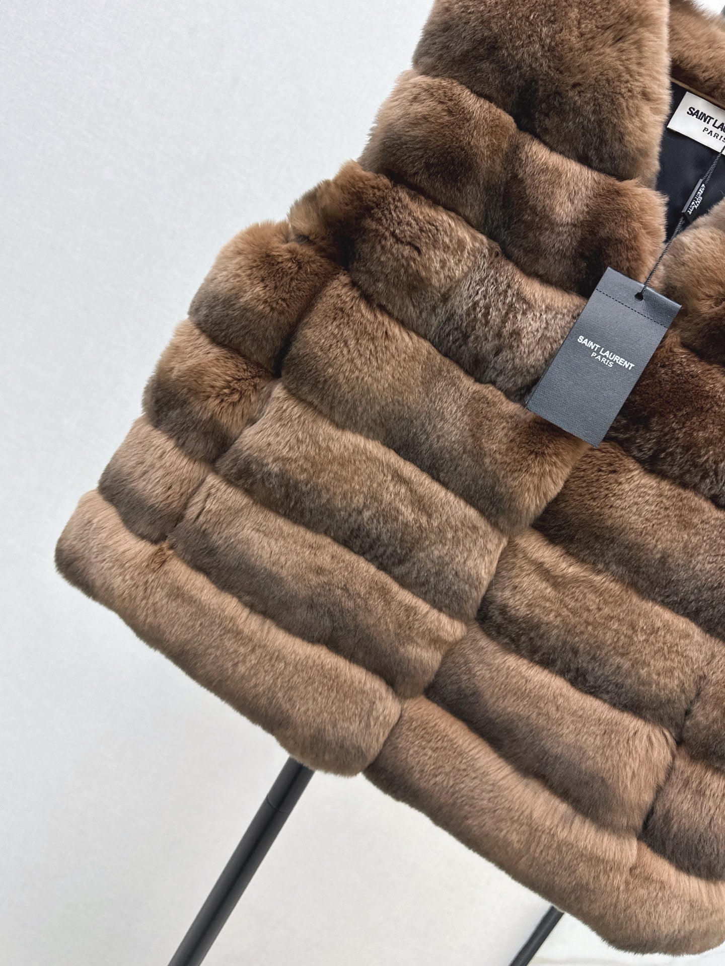 Y 25 My Neighbor Totoro Rabbit Fur Series Scarf + Vest(GRAY/BROWN/WHITE)