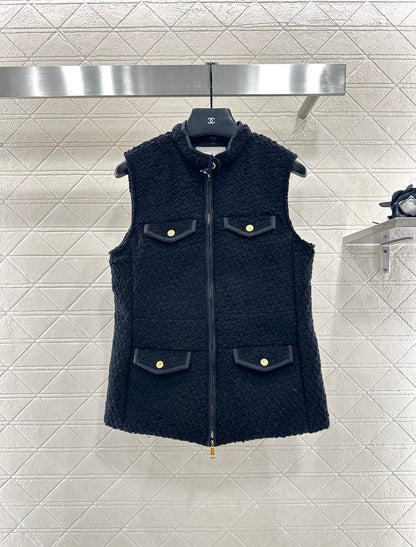 Mon 25 Fur-lined Zippered Down Vest