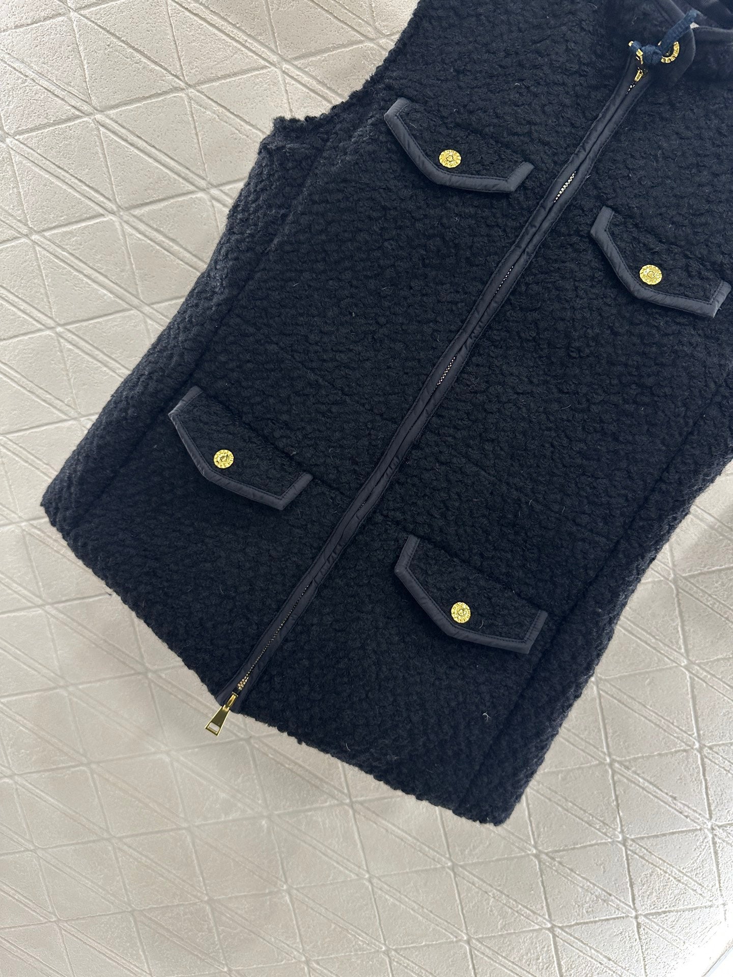 Mon 25 Fur-lined Zippered Down Vest