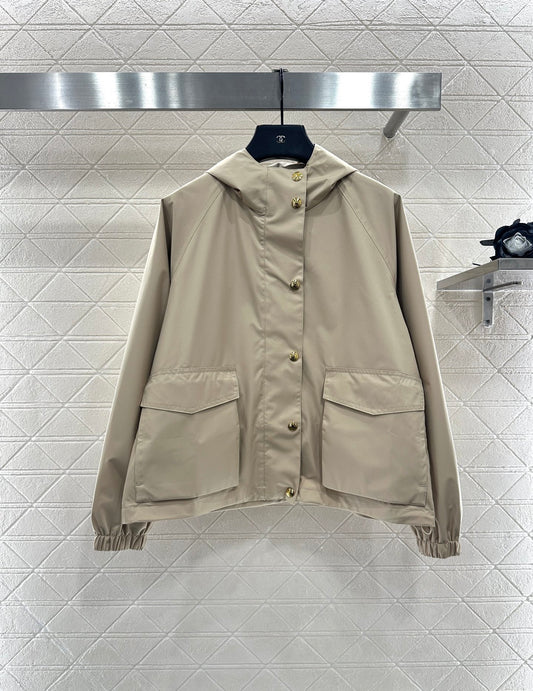 Lor 25 Hooded windbreaker jacket