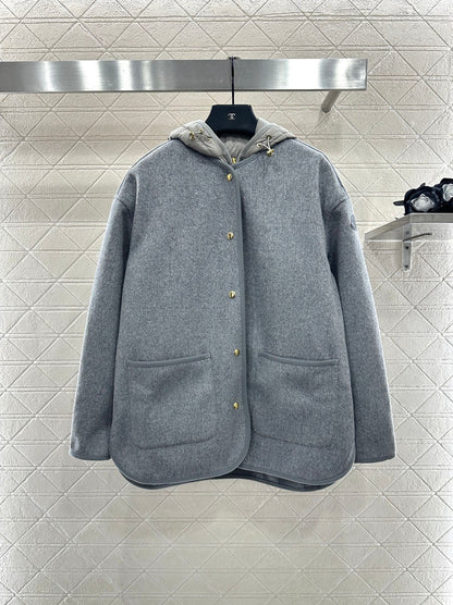 Mon 25 Two piece hooded down jacket set