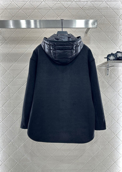 Mon 25 Two piece hooded down jacket set