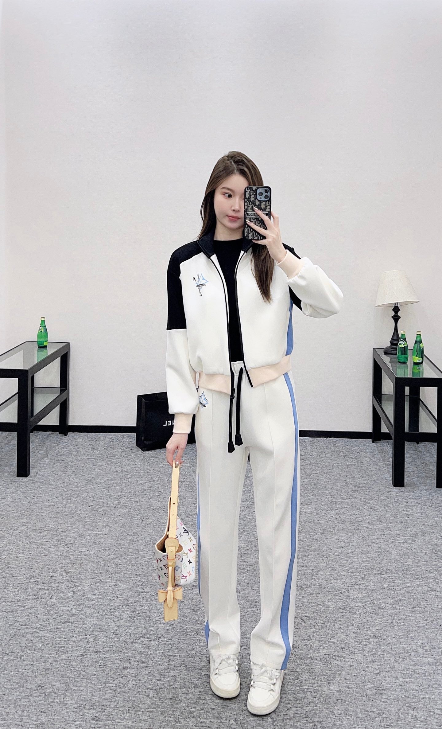 L 25 Zippered Jacket and Pants Set Ski 🎿 Series