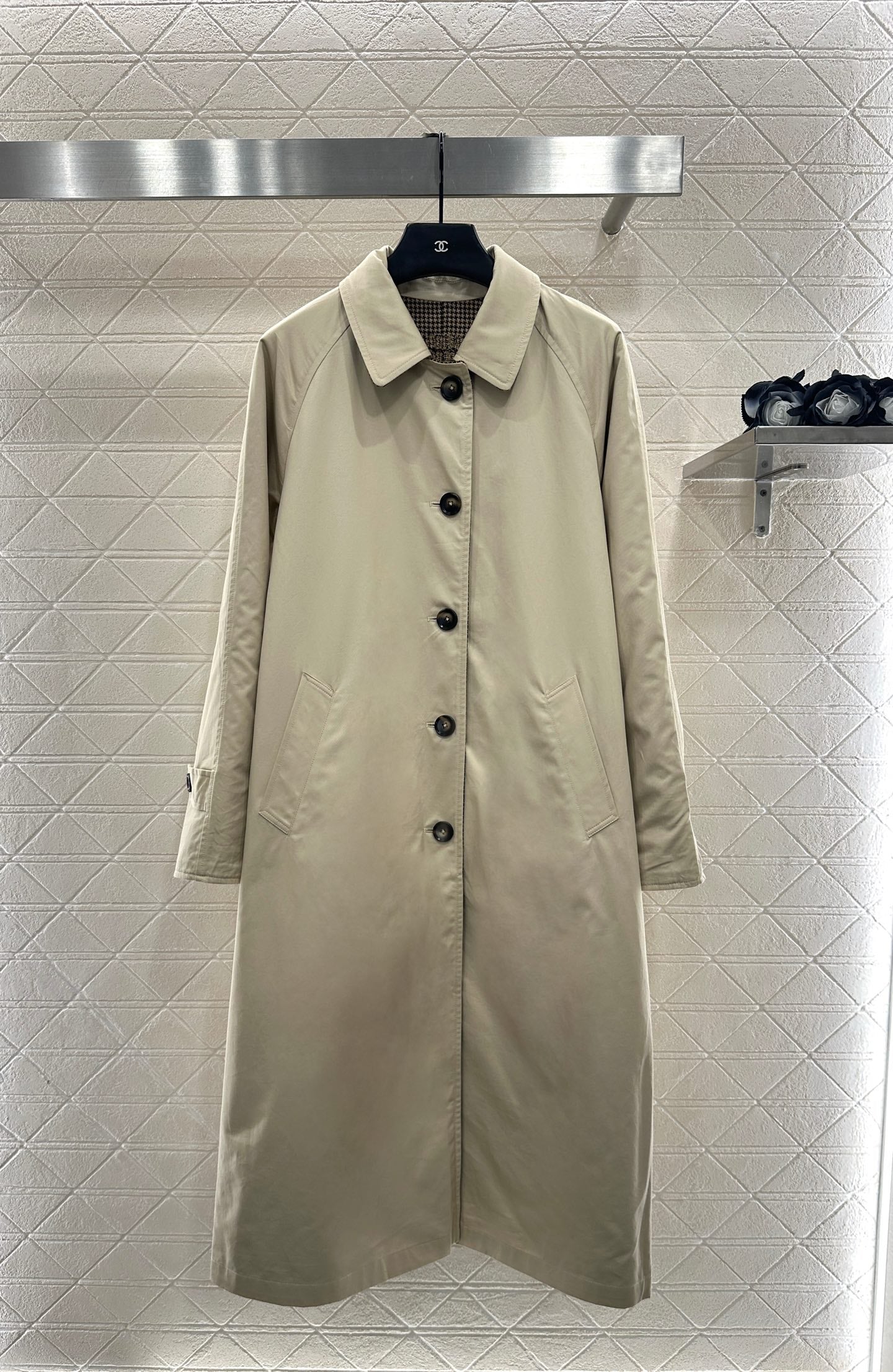 Mi 25 Reversible windbreaker (cotton outside, wool inside)