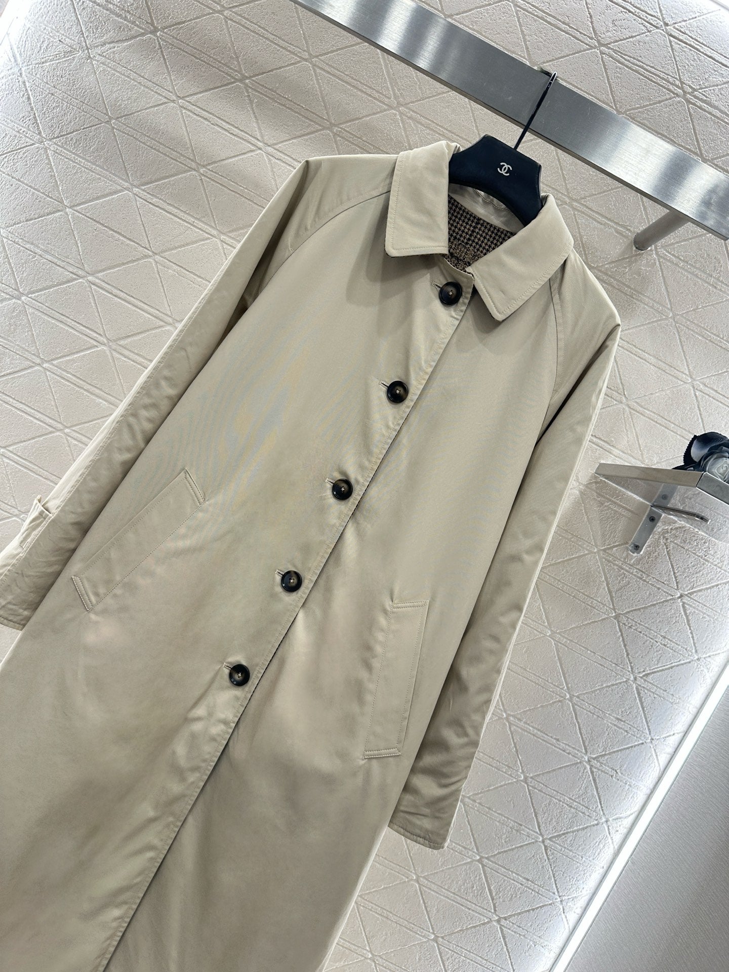Mi 25 Reversible windbreaker (cotton outside, wool inside)