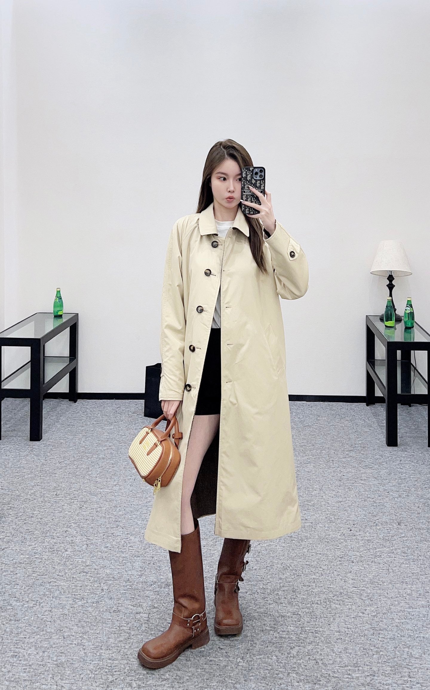 Mi 25 Reversible windbreaker (cotton outside, wool inside)