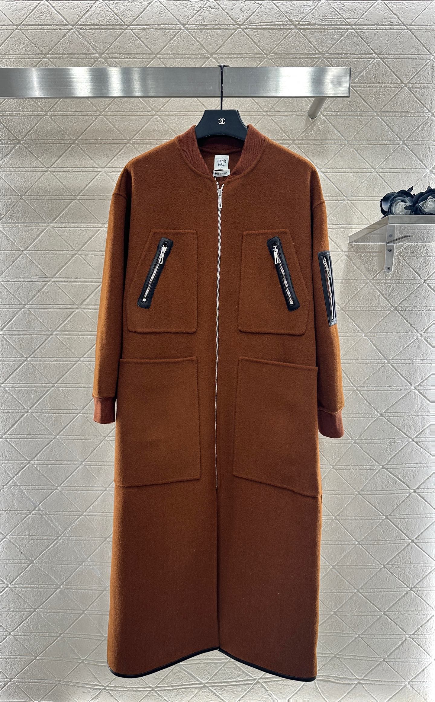 He 25 Long woolen coat