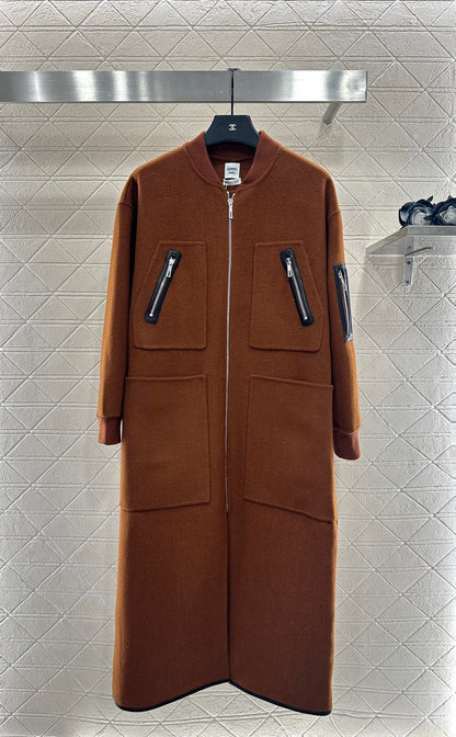 He 25 Long woolen coat