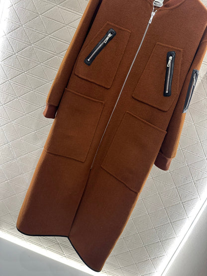 He 25 Long woolen coat