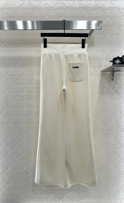 C 25 Drawstring wide leg pants(BEIGI/GRAY)