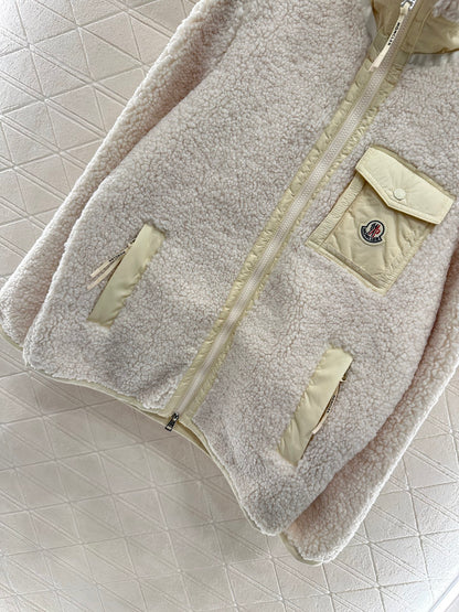Mon 25 Teddy plush cotton jacket