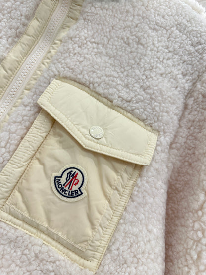 Mon 25 Teddy plush cotton jacket