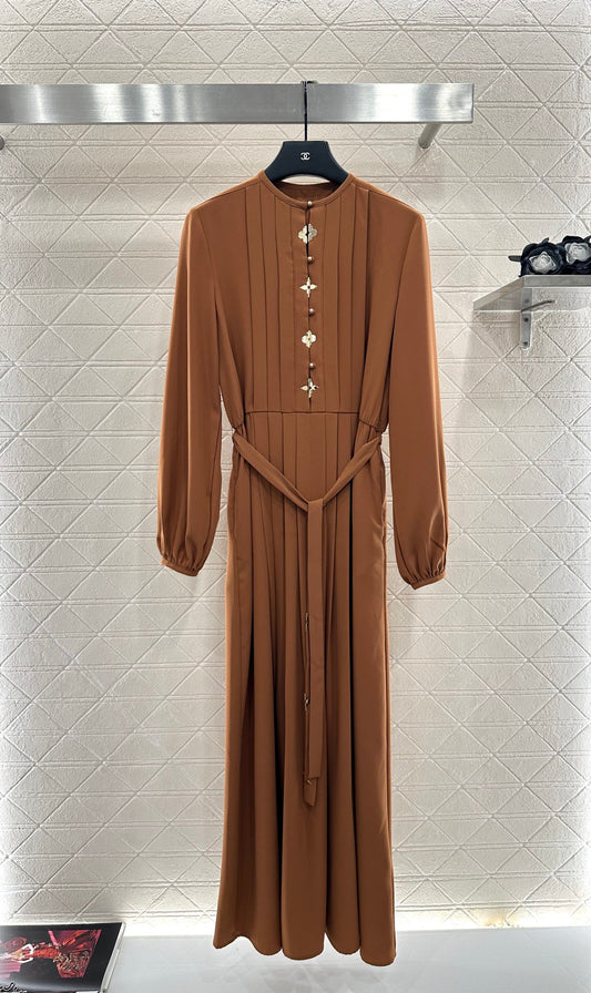 L 25 Clover pleated dress