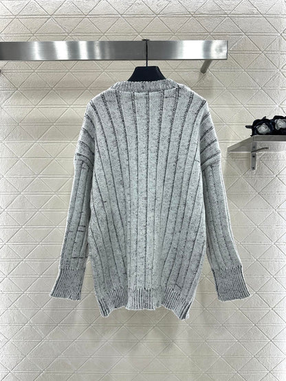 C 25 Plush knitted cardigan
