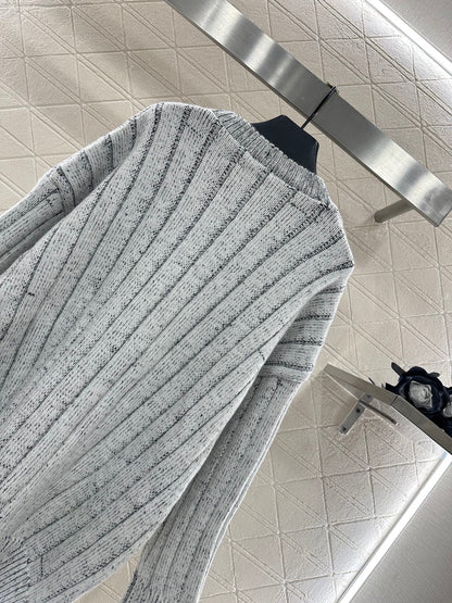 C 25 Plush knitted cardigan