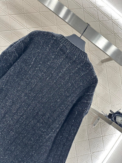 C 25 Plush knitted cardigan