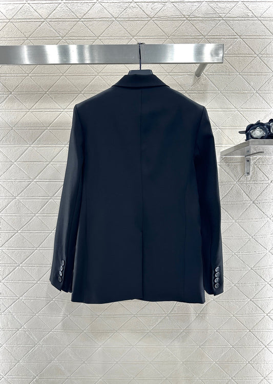 Di 25 Bee embroidery pocket suit jacket