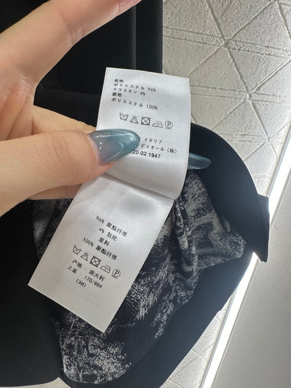 Di 25 Bee embroidery pocket suit jacket