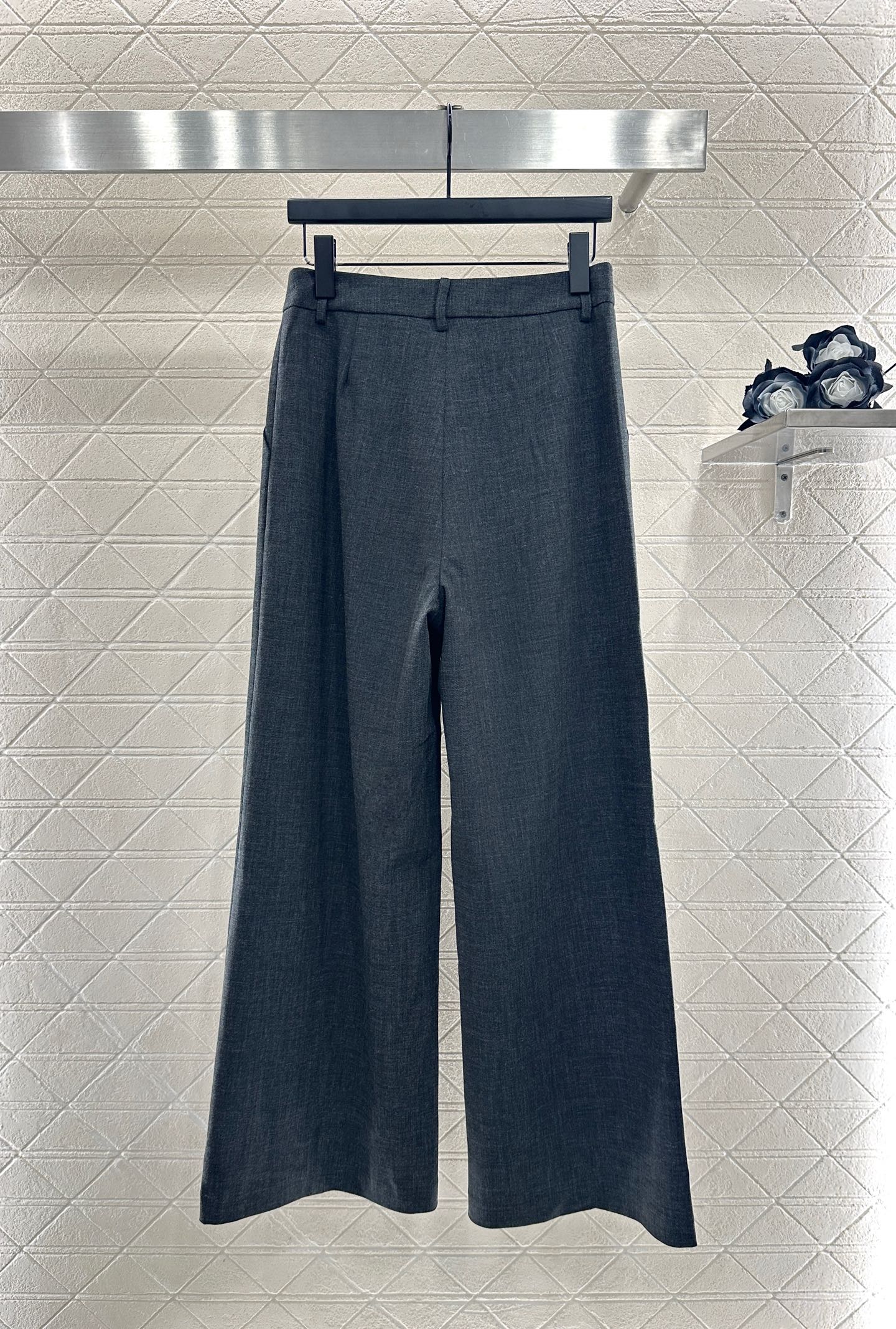 Mi 25 Round neck double breasted suit and pants set