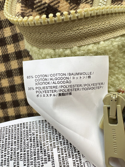 Mi 25 New environmentally friendly lamb wool plaid jacket