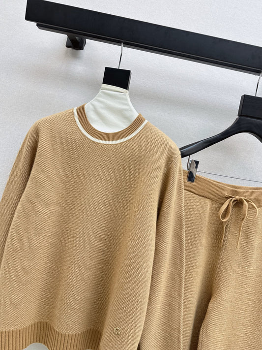 Lor 25 New lazy style cashmere set