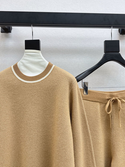 Lor 25 New lazy style cashmere set