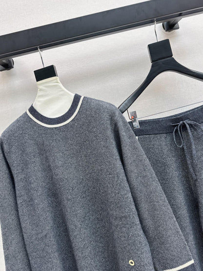 Lor 25 New lazy style cashmere set