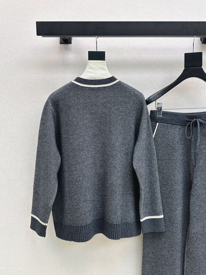 Lor 25 New lazy style cashmere set