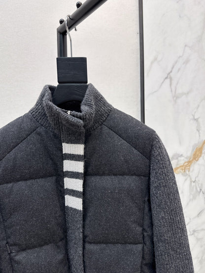 Th 25 New casual jacket with stand up collar and down jacket