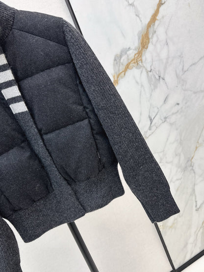 Th 25 New casual jacket with stand up collar and down jacket