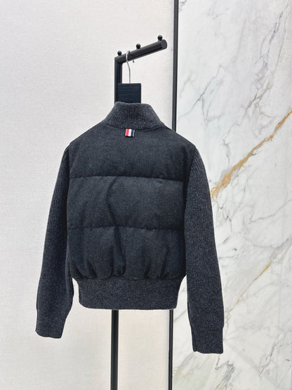 Th 25 New casual jacket with stand up collar and down jacket