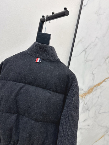 Th 25 New casual jacket with stand up collar and down jacket