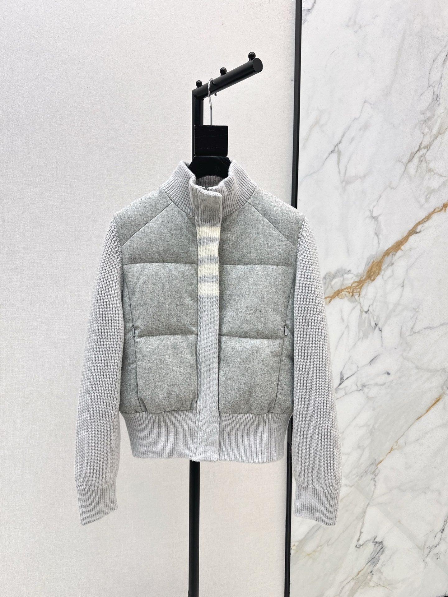 Th 25 New casual jacket with stand up collar and down jacket