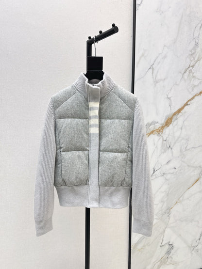 Th 25 New casual jacket with stand up collar and down jacket