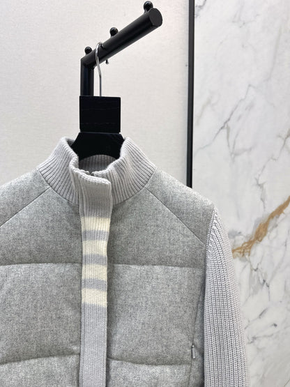 Th 25 New casual jacket with stand up collar and down jacket