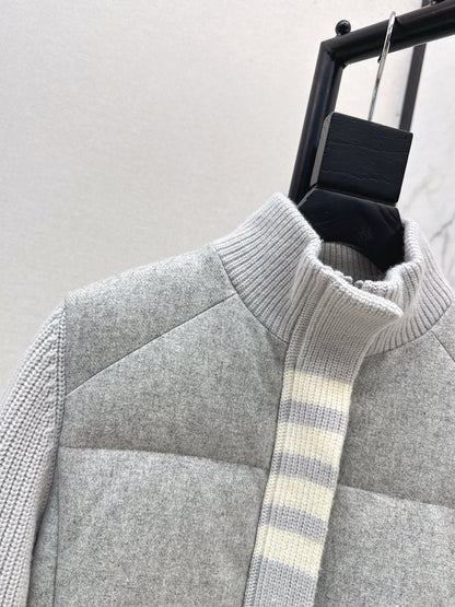 Th 25 New casual jacket with stand up collar and down jacket