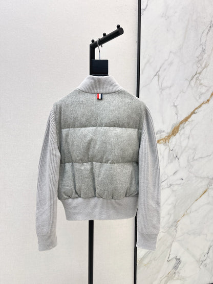 Th 25 New casual jacket with stand up collar and down jacket