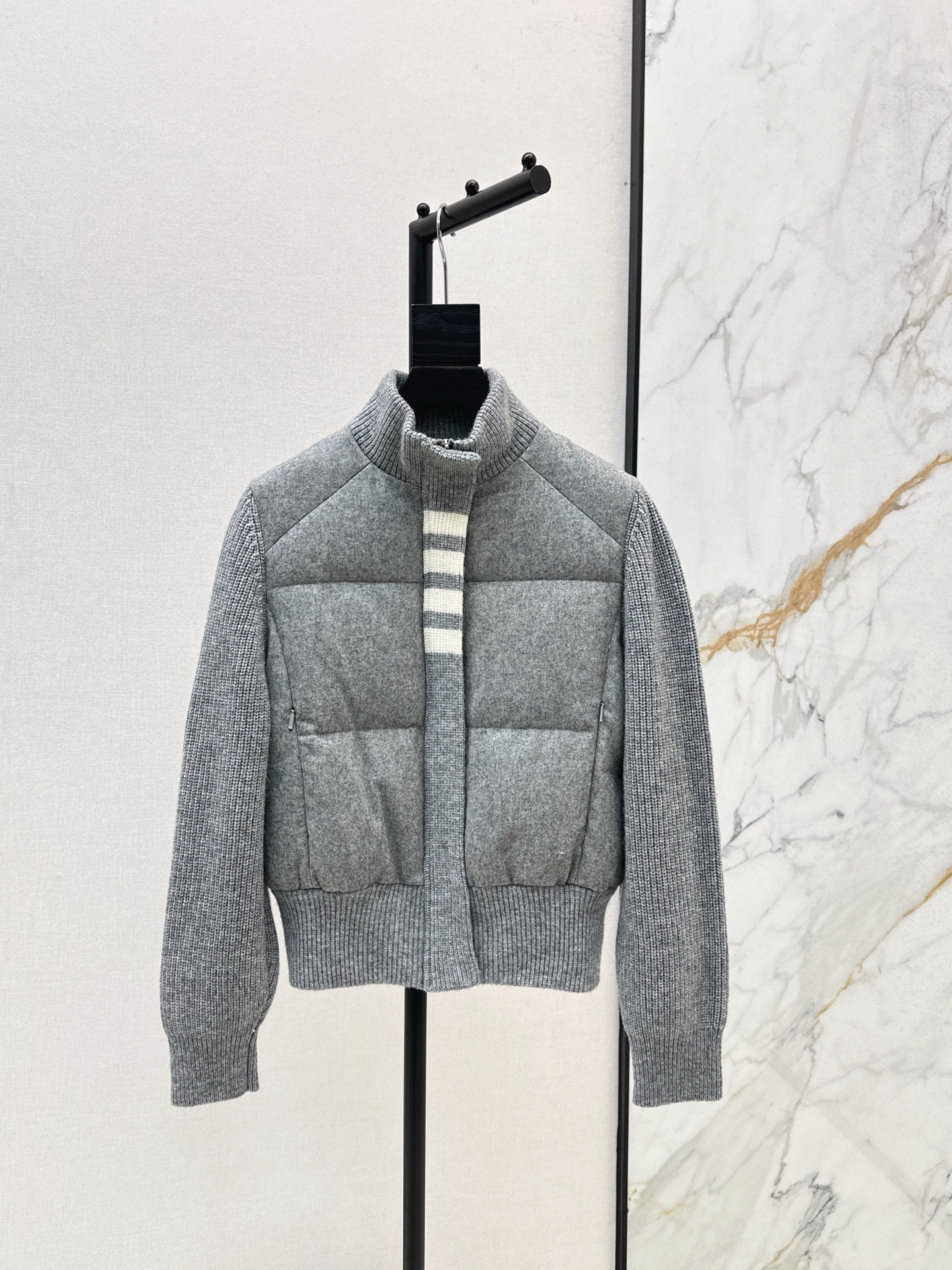 Th 25 New casual jacket with stand up collar and down jacket