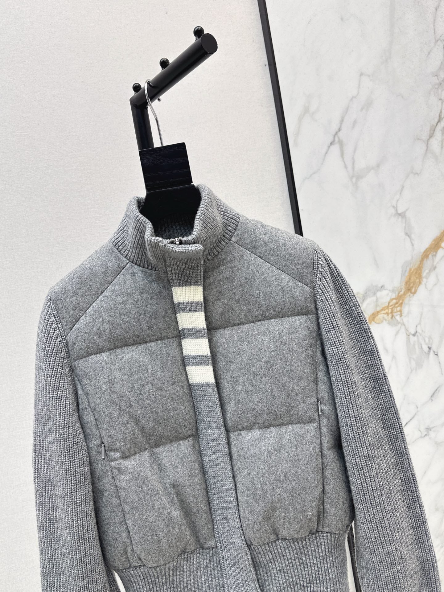 Th 25 New casual jacket with stand up collar and down jacket