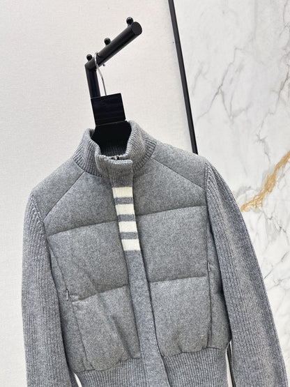 Th 25 New casual jacket with stand up collar and down jacket