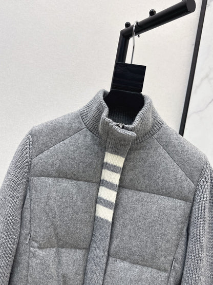 Th 25 New casual jacket with stand up collar and down jacket