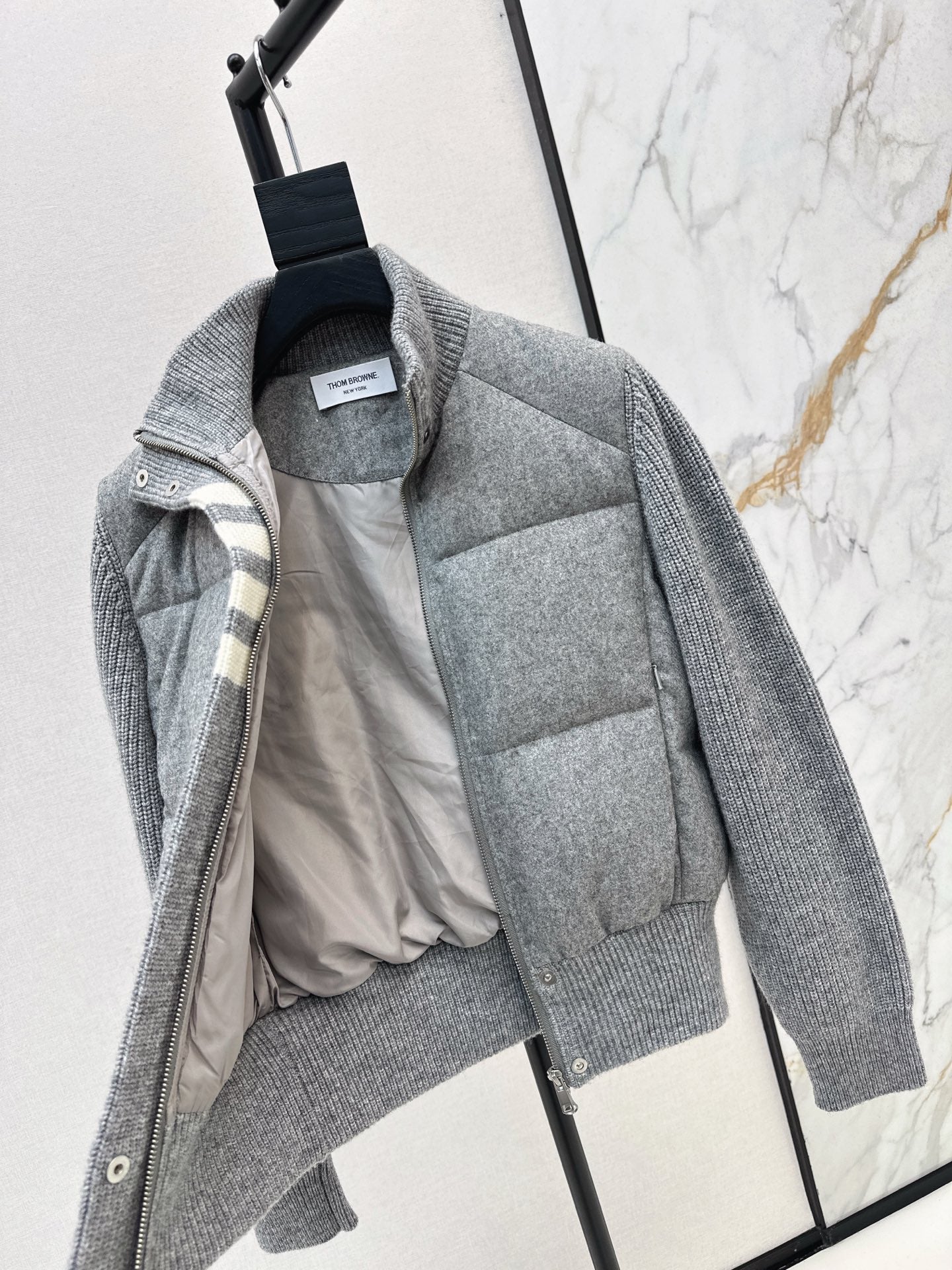 Th 25 New casual jacket with stand up collar and down jacket