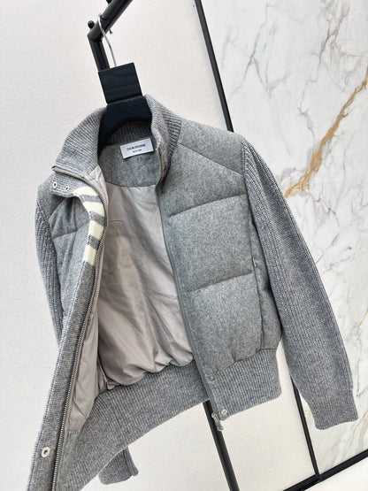 Th 25 New casual jacket with stand up collar and down jacket