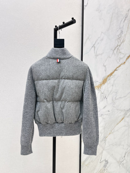 Th 25 New casual jacket with stand up collar and down jacket