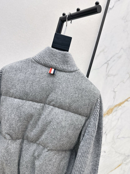 Th 25 New casual jacket with stand up collar and down jacket