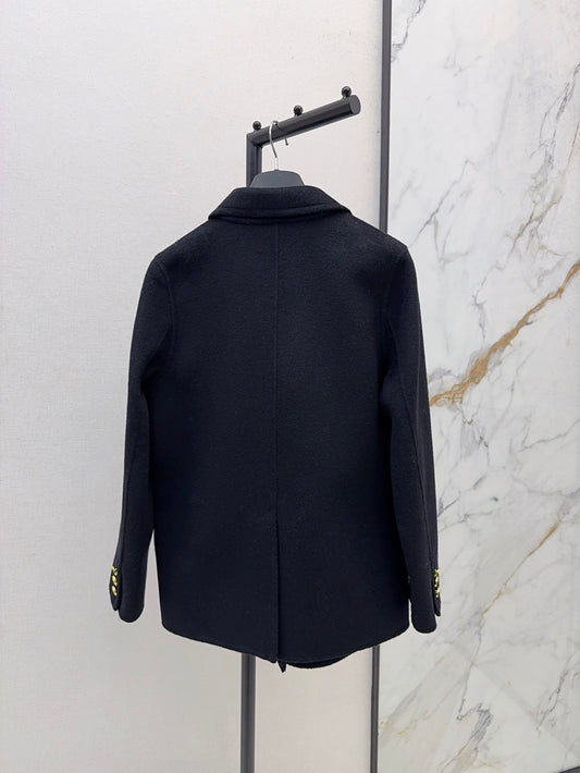 Bal 25 New classic wool and cashmere jacket(GRAY/BLACK)