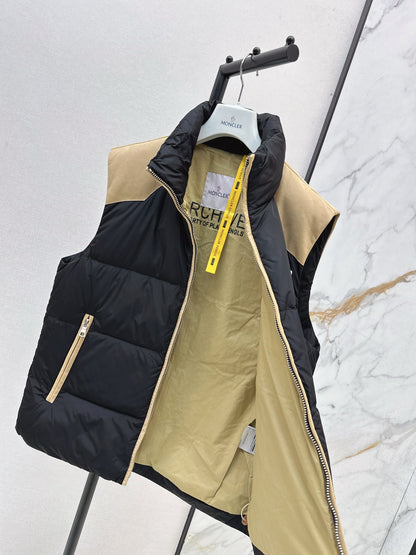 Mon 25 Splicing method: Down vest jacket