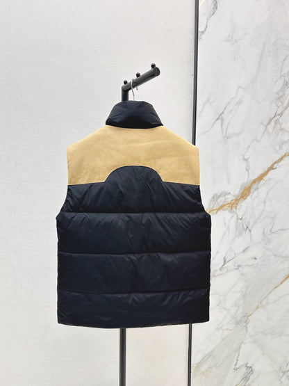 Mon 25 Splicing method: Down vest jacket